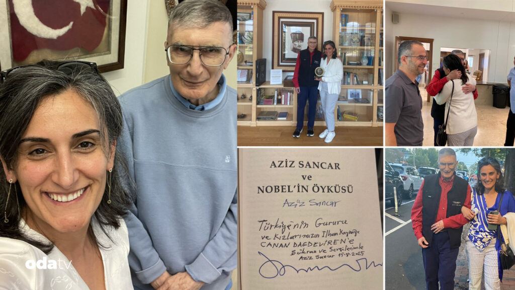 abdde nobellik bulusma aziz sancar ve canan dagdeviren bir araya geldi YSkYttpW