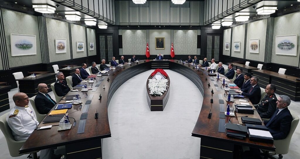 MGK’nın ardından 6 maddelik bildiri