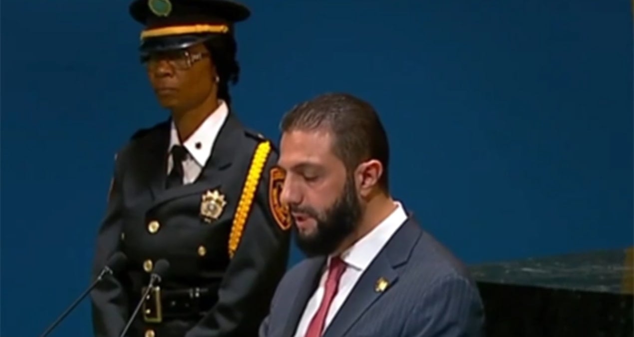 58 yil sonra ilk bm genel kurulu kursusune cikti turkiyeye tesekkur etti PEeDnIMC