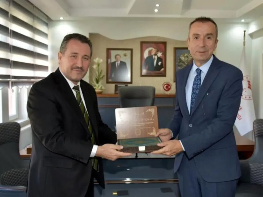 Müftü Dilek’ten Tarım Müdürü Ayvalık’a Ziyaret