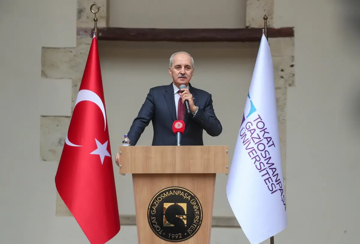 tbmm baskani kurtulmustan gazze aciklamalari zulum ve baris temasi PAvcENm7