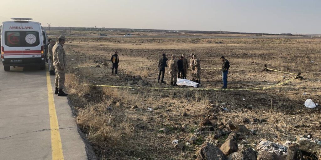 sanliurfada yol kenarinda erkek cesedi bulundu yakininda cok sayida bos kovan cikti ZfALEj7Y.jpg