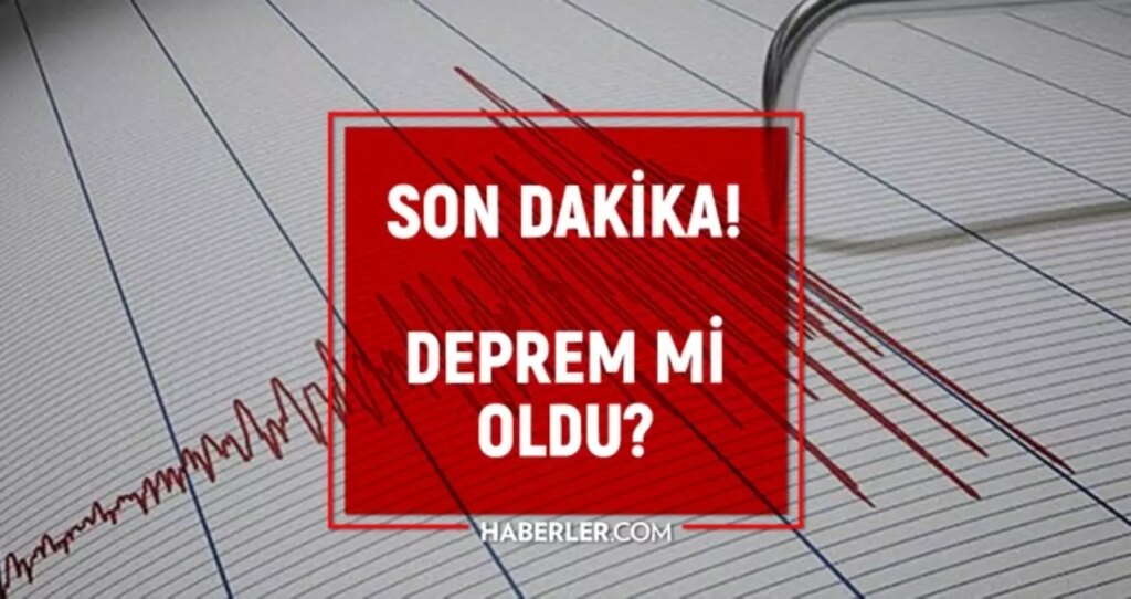 SON DEPREMLER! 30 Aralık deprem mi oldu, deprem ne zaman, kaç büyüklüğünde oldu?