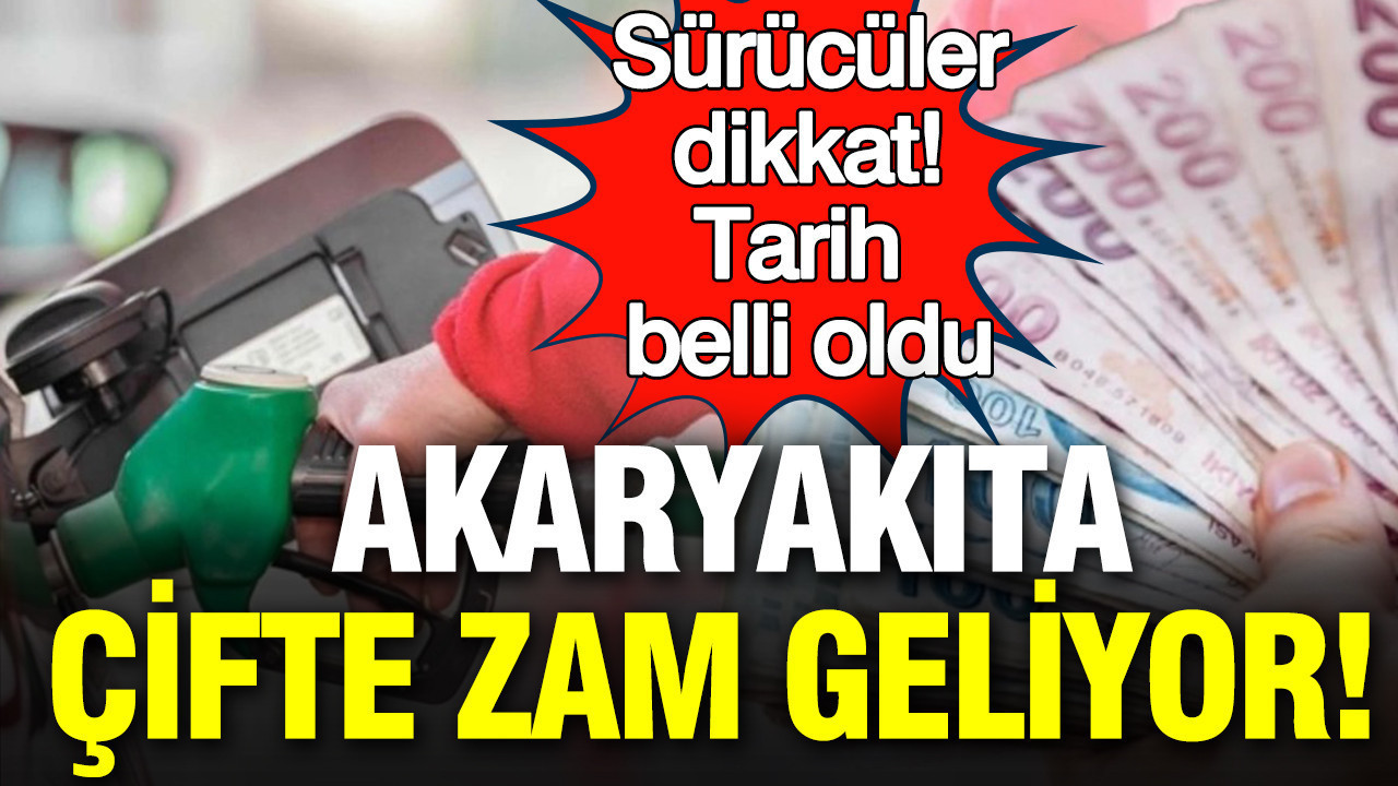 Motorin ve Benzin Fiyatlarına İki Kat Zam Geliyor: Sürücüler Dikkat!
