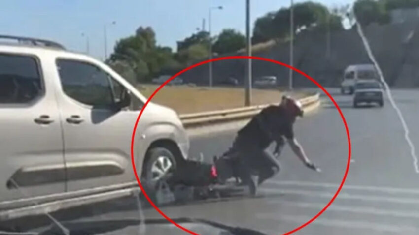 Motosiklete carpip kacan arac surucusune rekor ceza C2BOpUEV